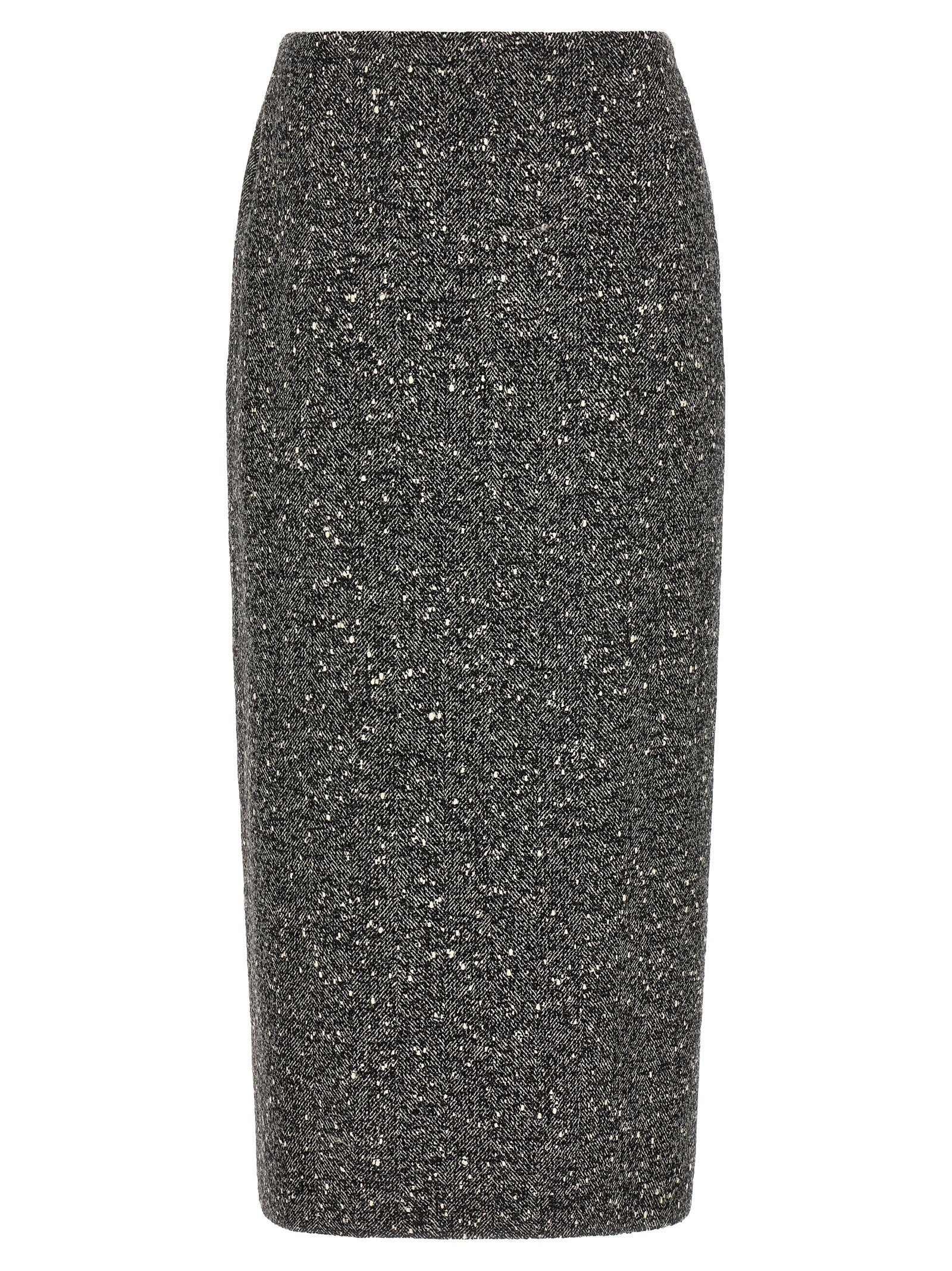 Valentino Garavani Chevron Boucl skirt