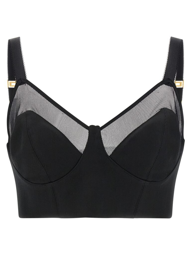 Cool wool and tulle top
