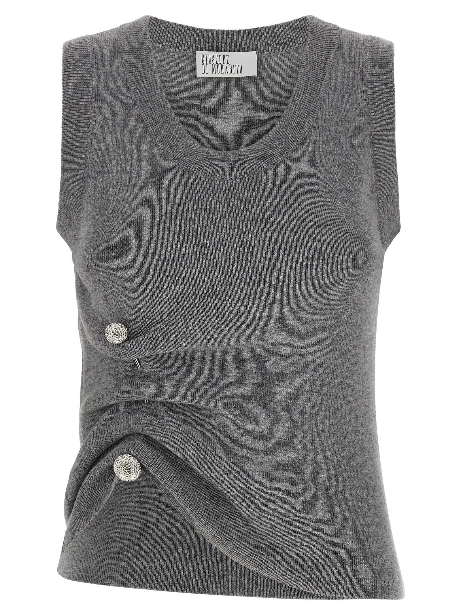 Jewel brooch top