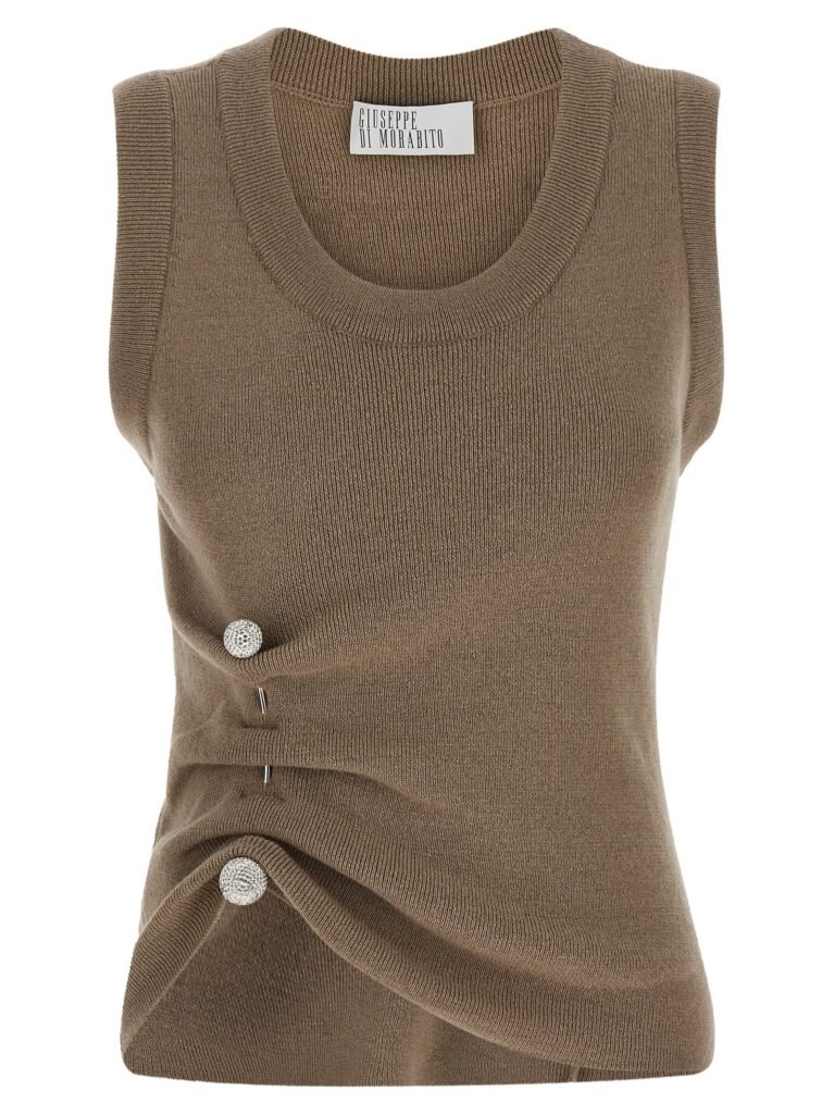 Jewel brooch top