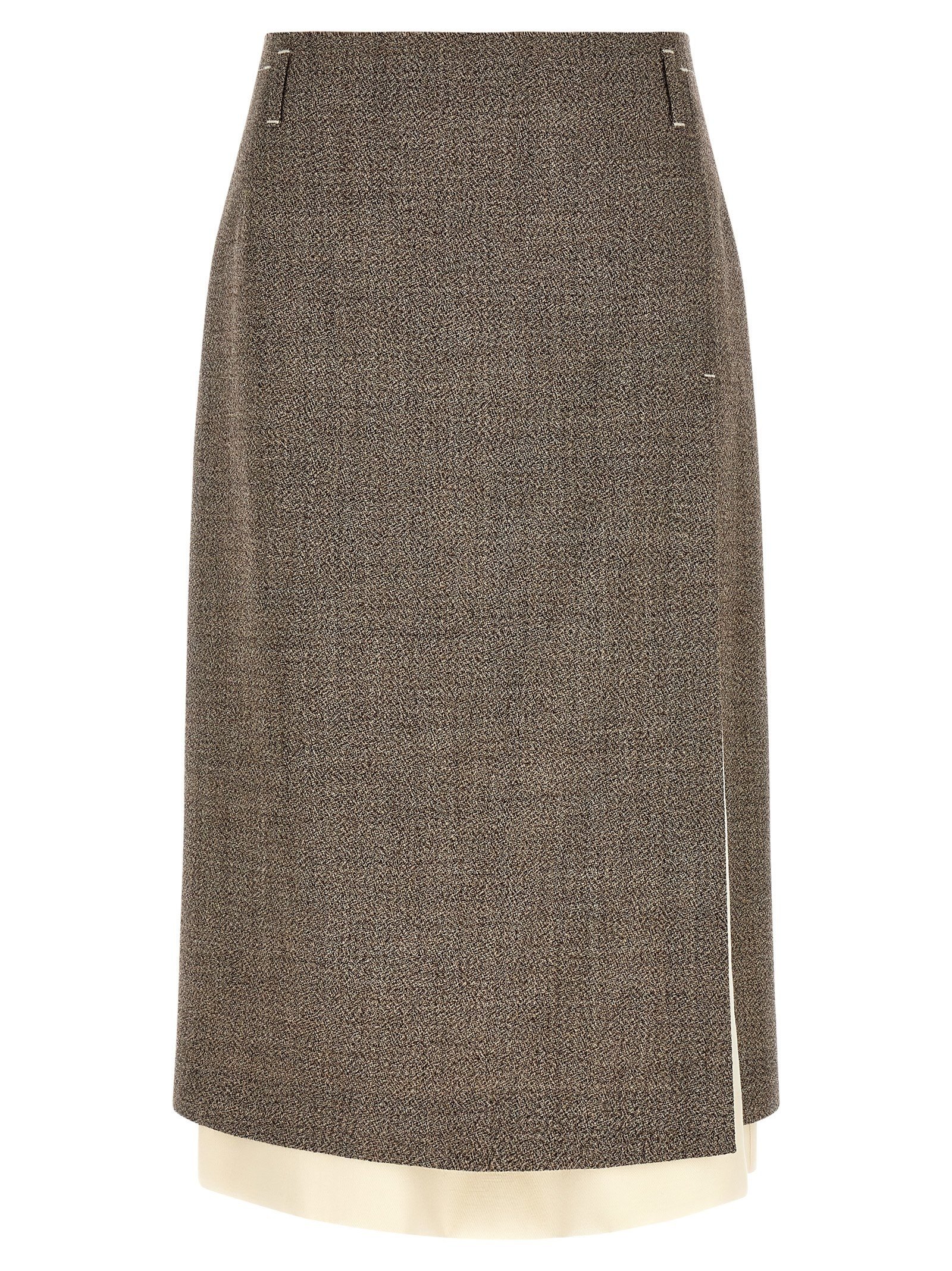 Multi-layer hem skirt