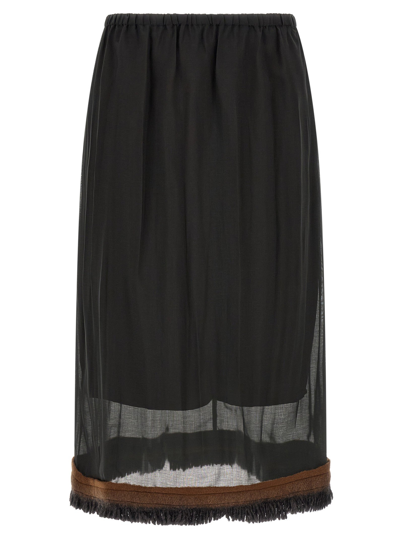 Fringed detail 'Ophelia' skirt