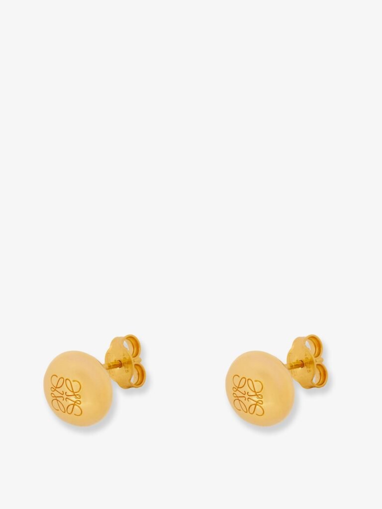 Paula's Ibiza Anagram Pebble Sterling Silver Earrings