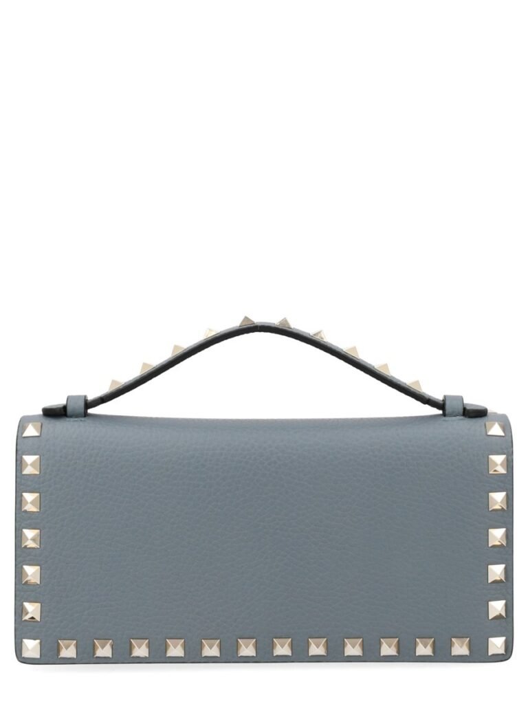 PORTAFOGLIO "ROCKSTUD" CON CATENA