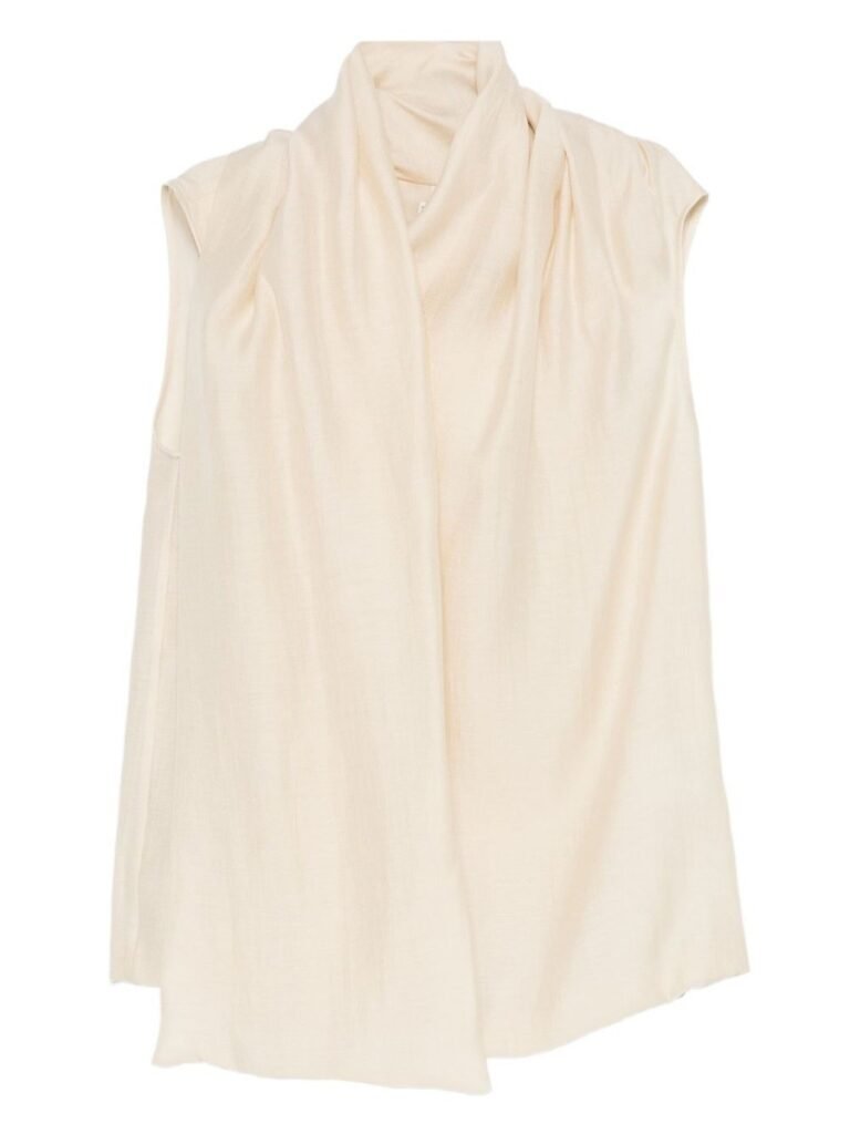 BLOUSE WITH SCARF