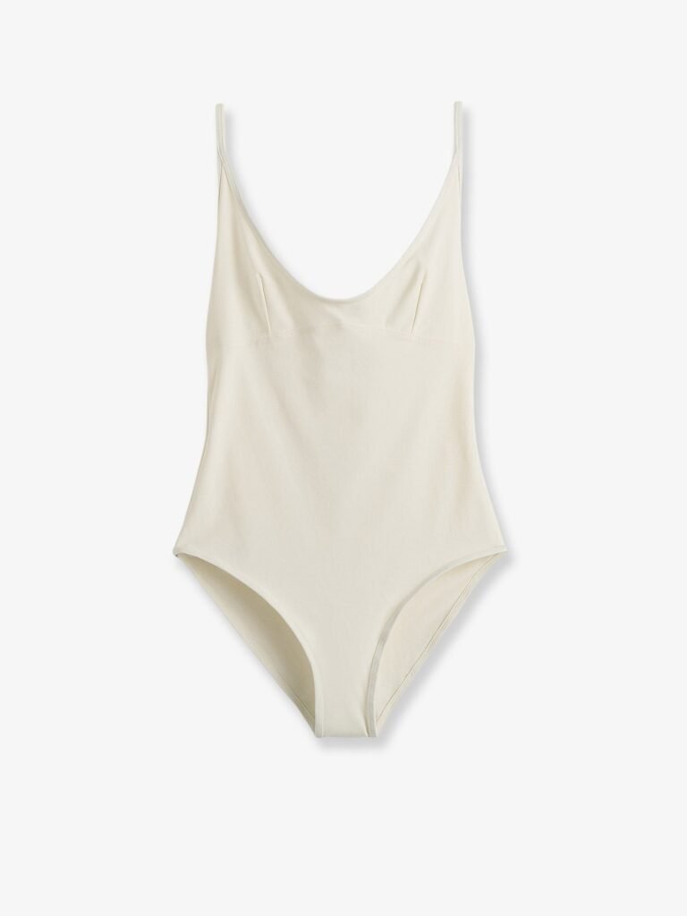 Nylon Scoop One-Piece Swimsuit