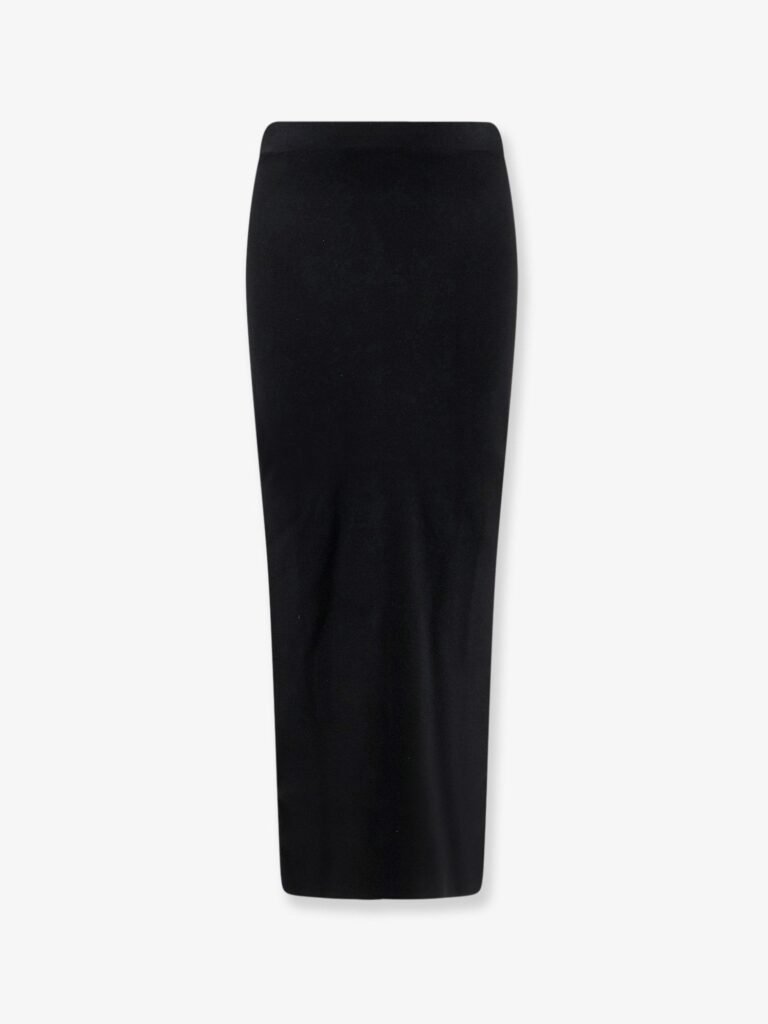 Viscose blend long skirt