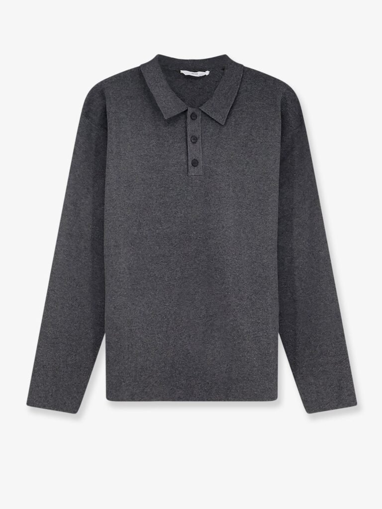 Viscose blend polo shirt