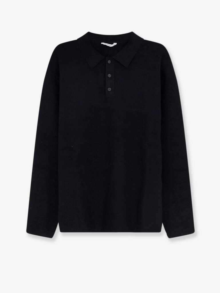 Viscose blend polo shirt