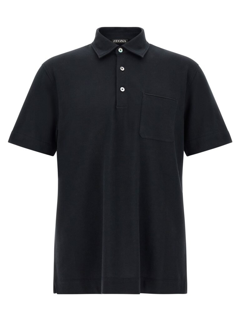 Polo shirt with pocket