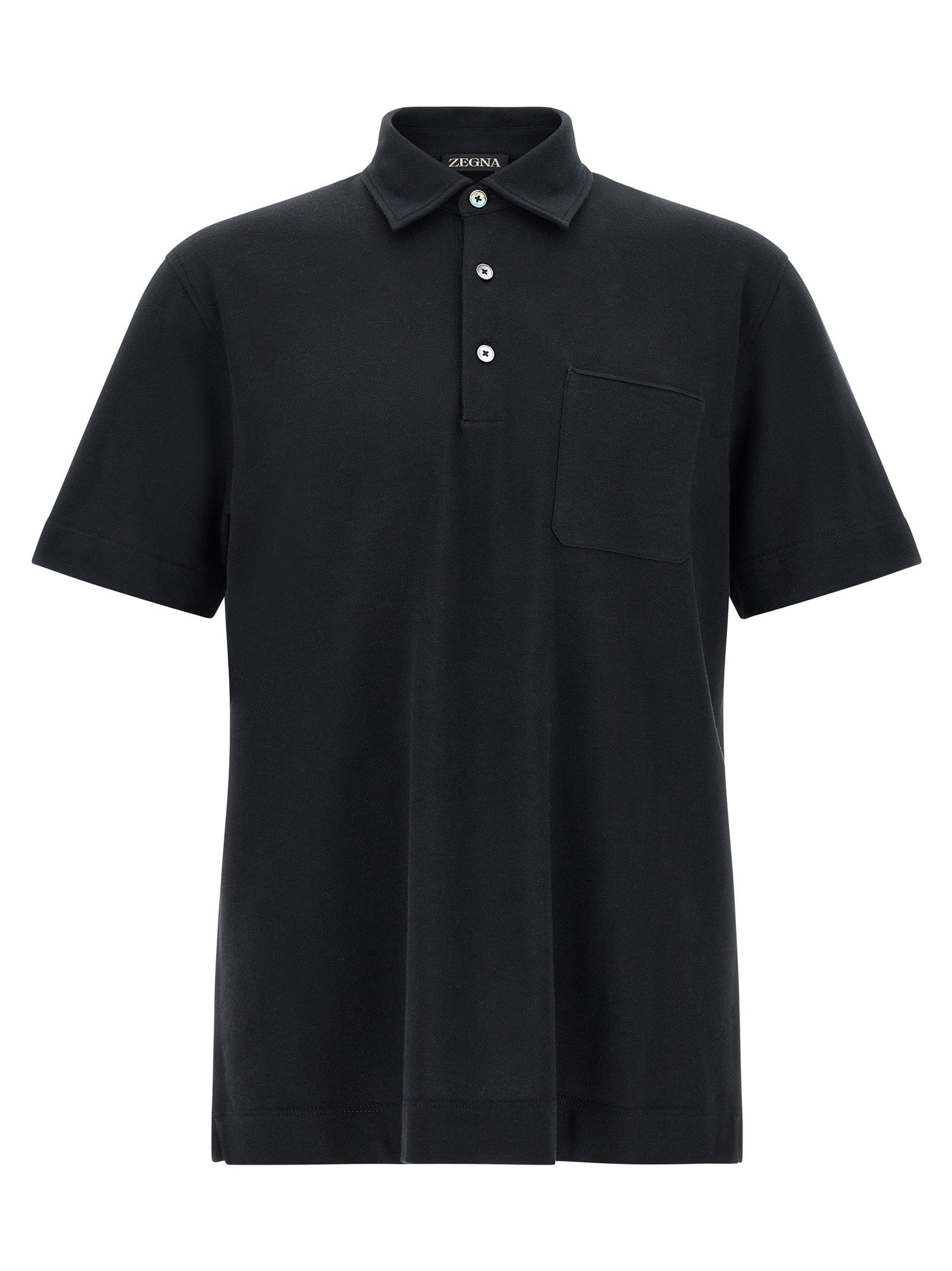 Polo shirt with pocket