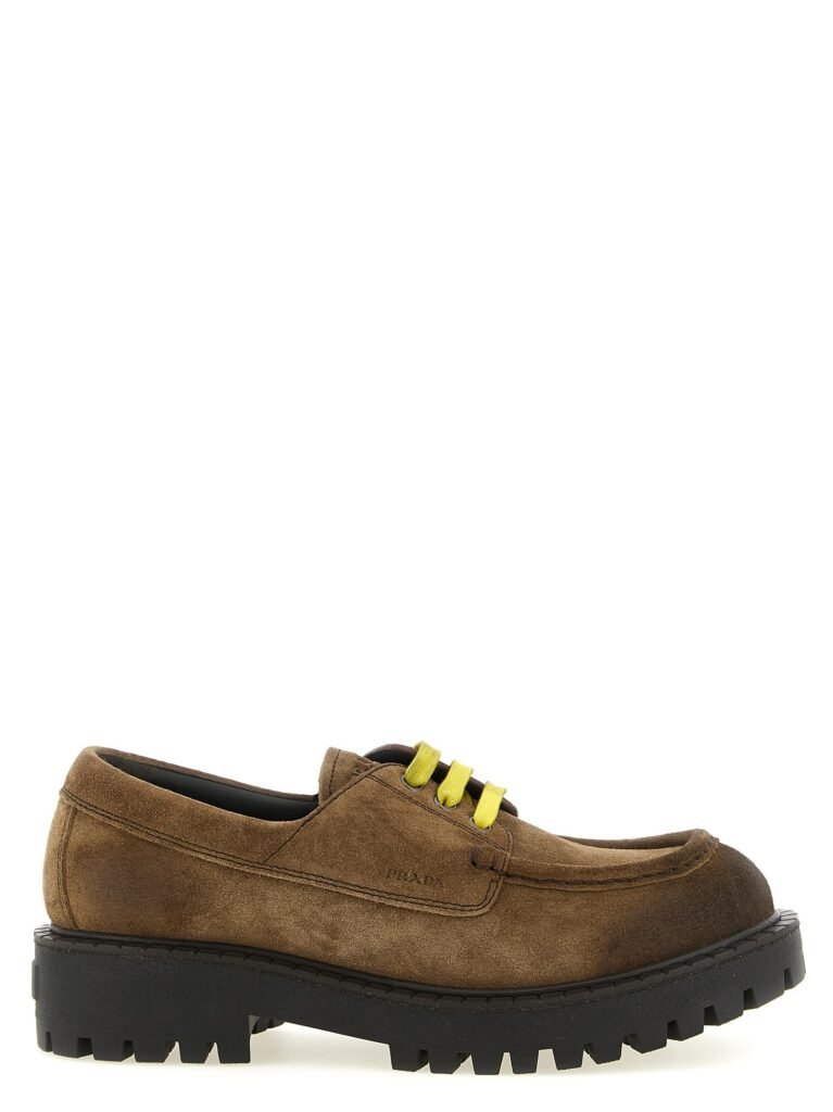 Suede lace ups