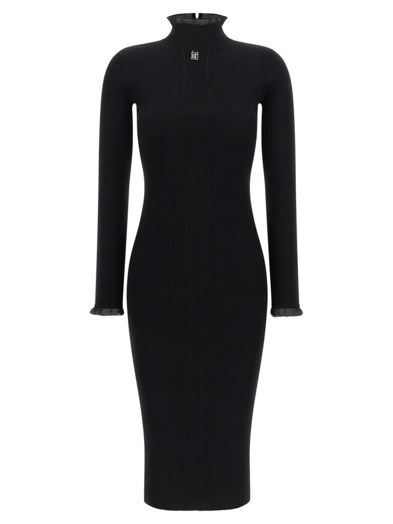 Ribbed knit dress