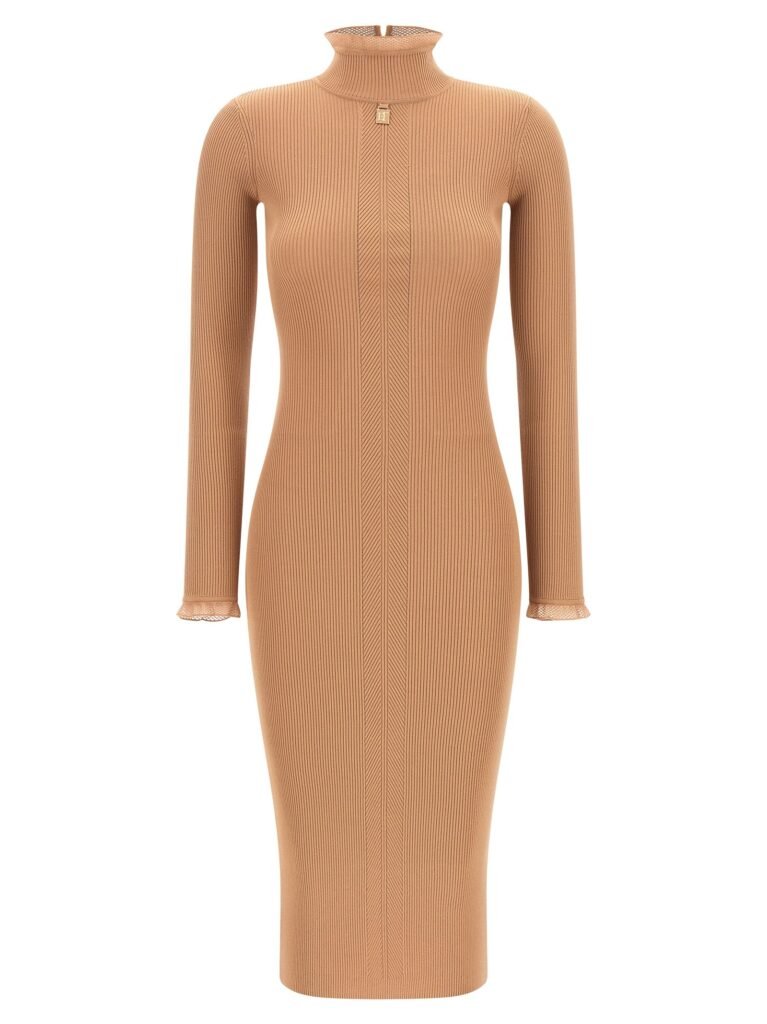 Ribbed knit dress