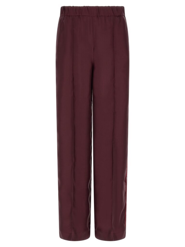 Silk trousers