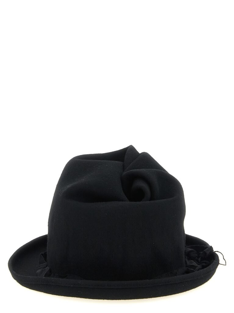 Sculptural crown hat