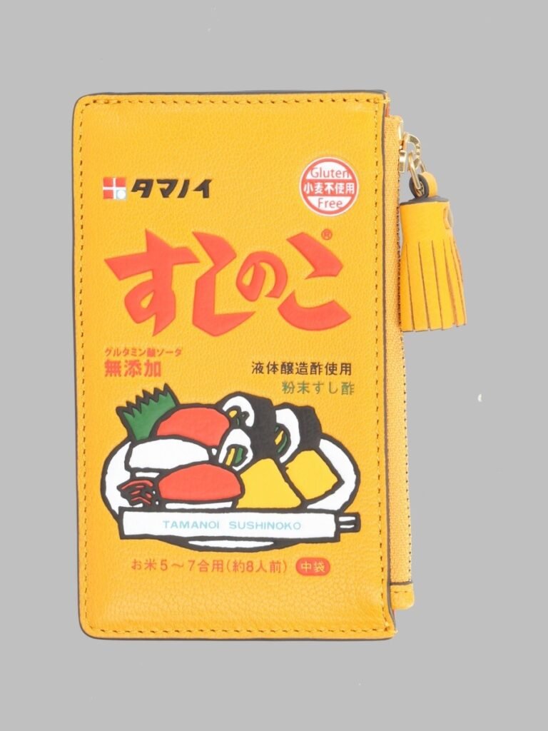 PORTACARTE "SUSHI NO KO" CON ZIP