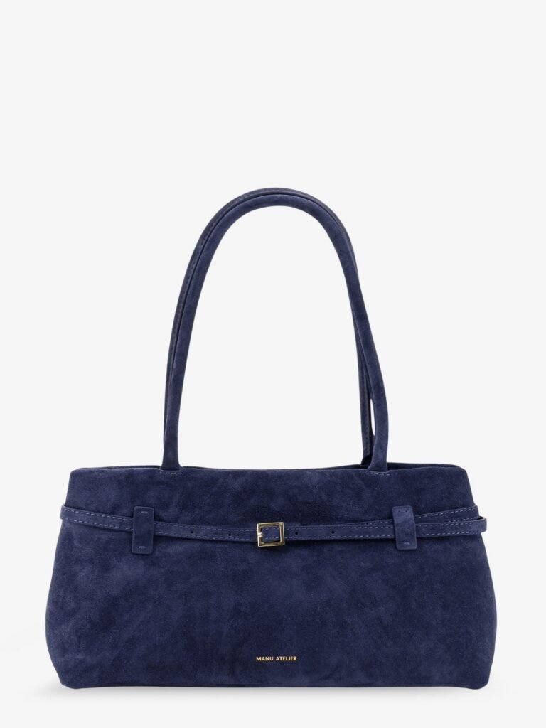 Le Cambon East West suede shoulder bag