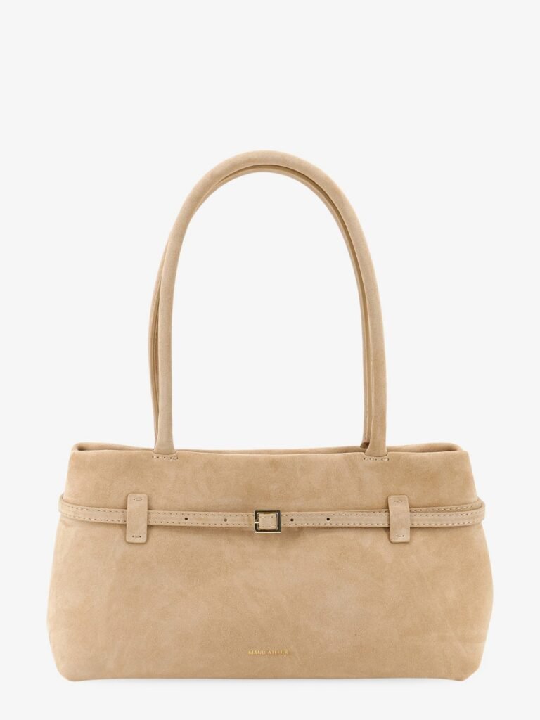 Le Cambon East West suede shoulder bag