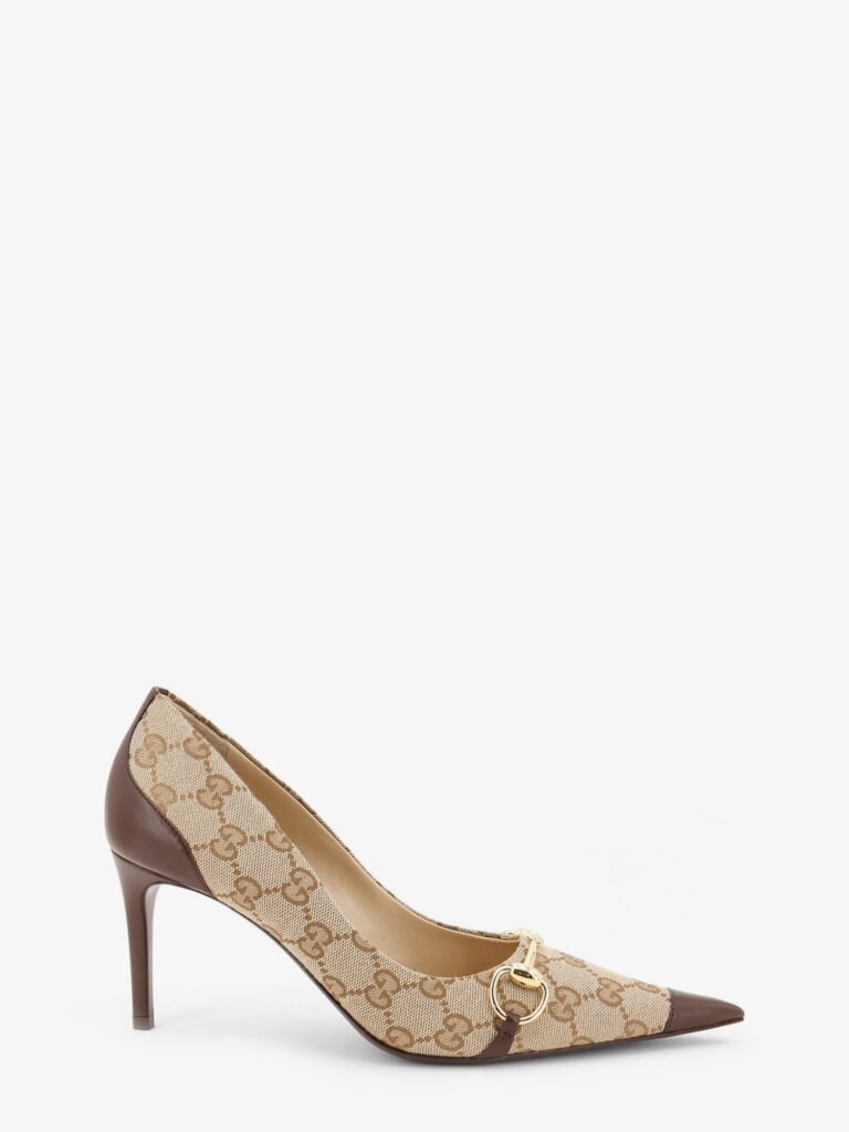Donna GG fabric pumps