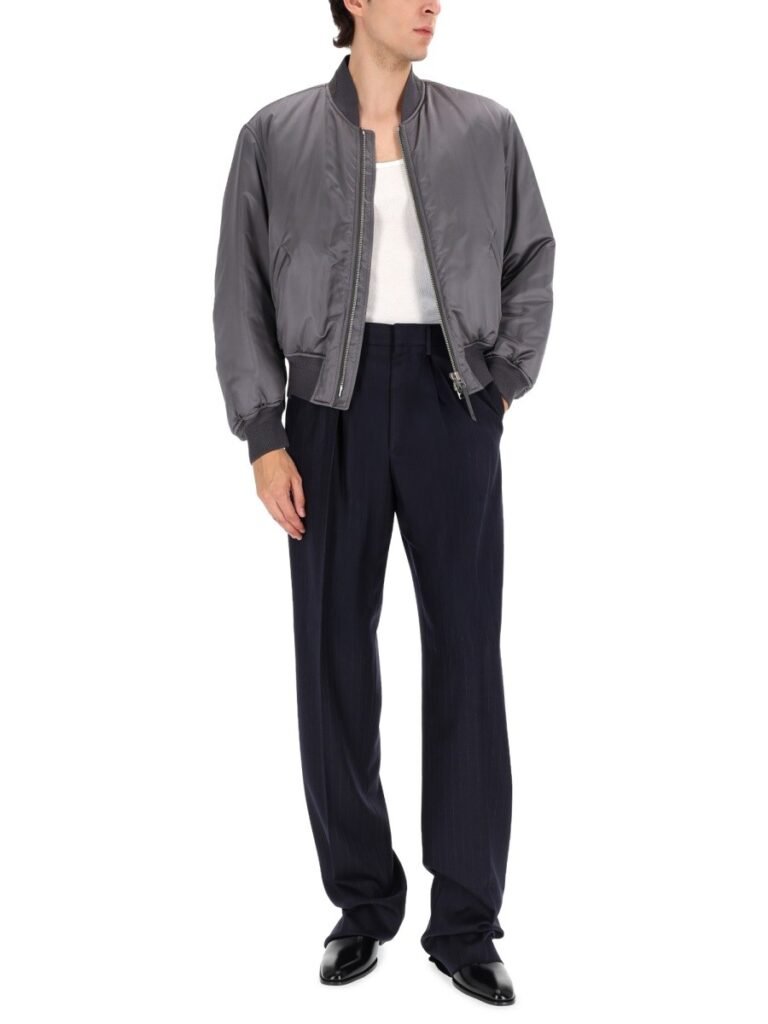 SILK BOMBER JACKET