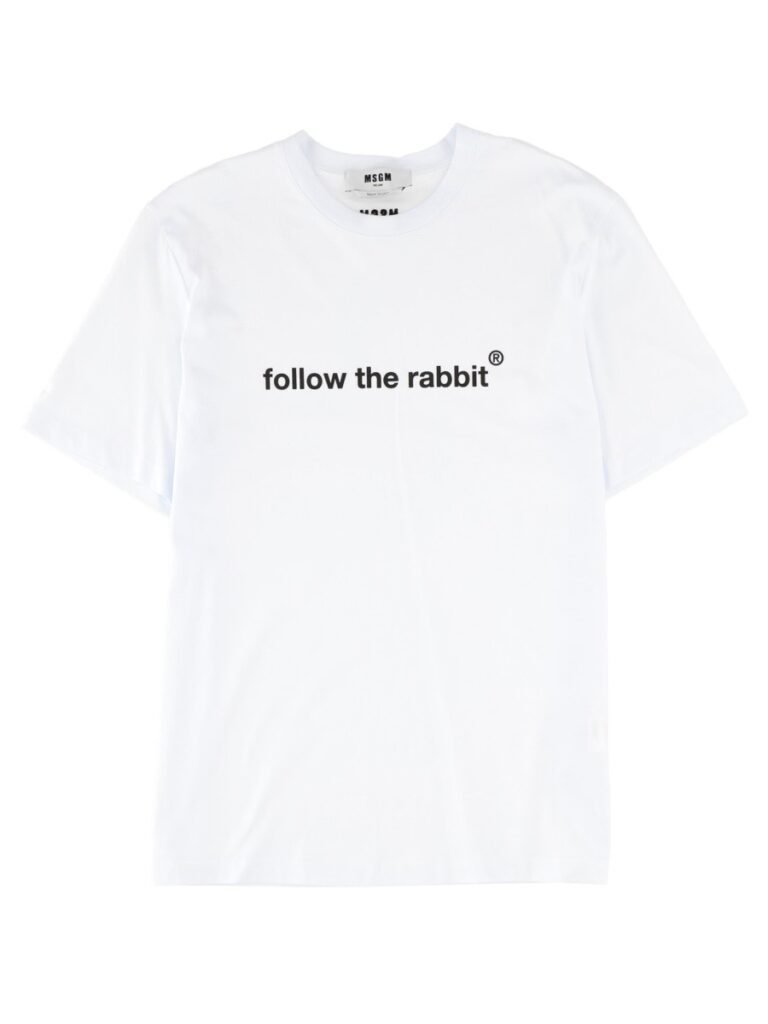 "FOLLOW THE RABBIT" T-SHIRT