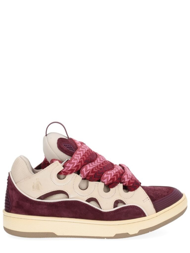 LEATHER "CURB" SNEAKER