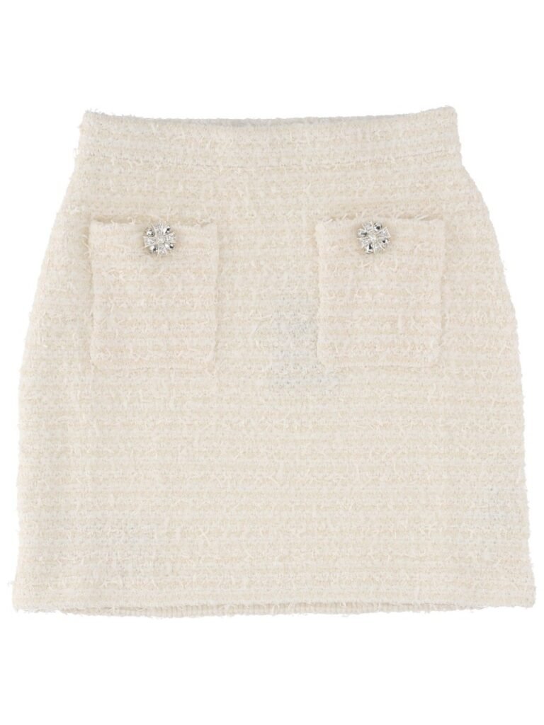WOOL MINISKIRT