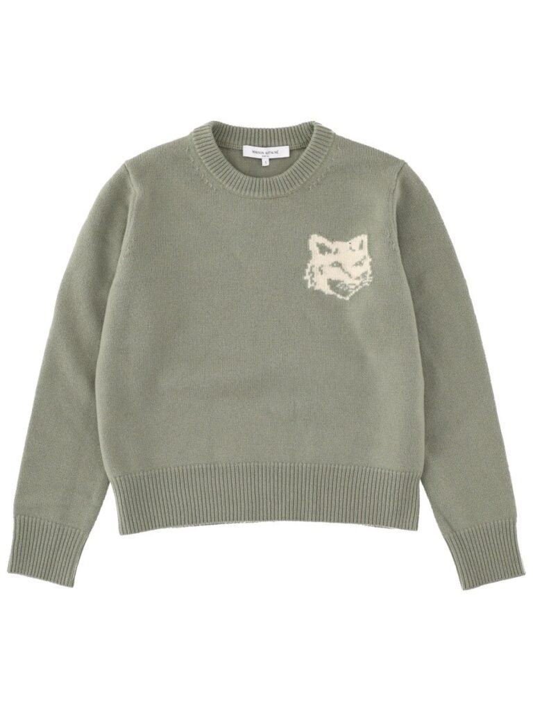 "FOX HEAD" SWEATER