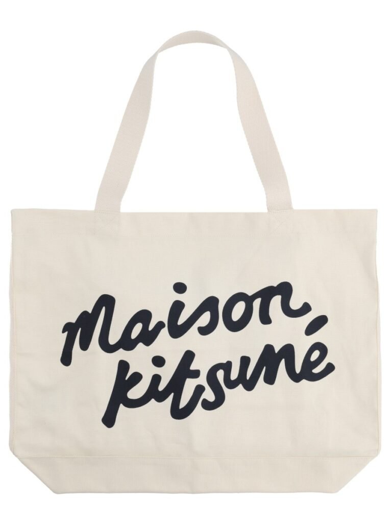 BORSA TOTE CON SCRITTA