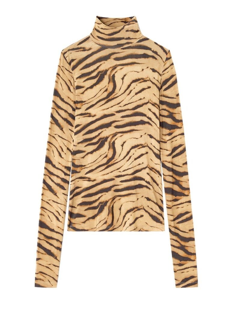 "ZEBRA" PRINT TOP