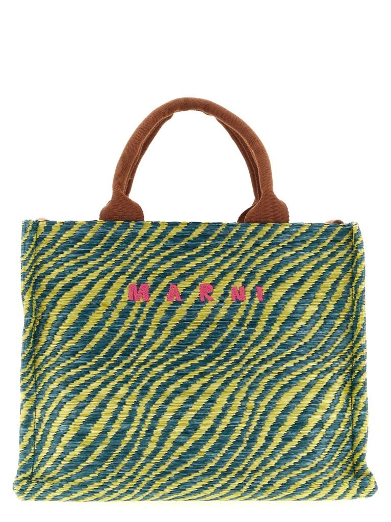 Raffia handbag