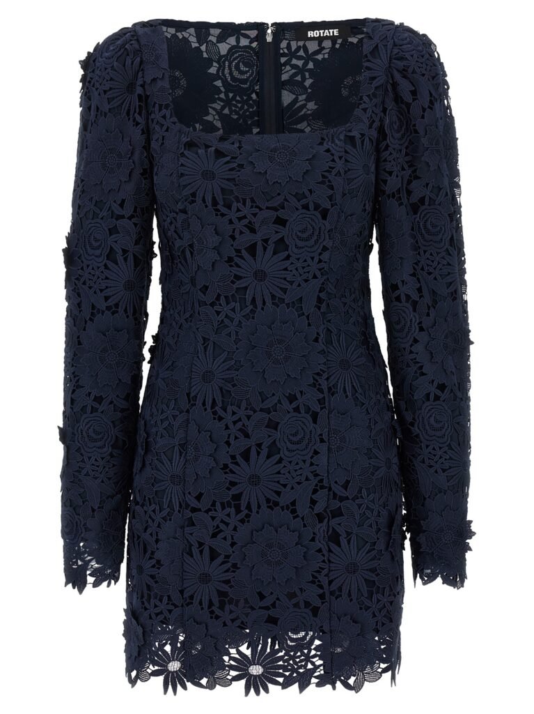 3D Lace Ls Mini' dress