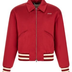 'Aces Satin Club' bomber jacket