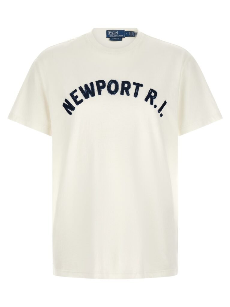 Aged effect patch T-shirt