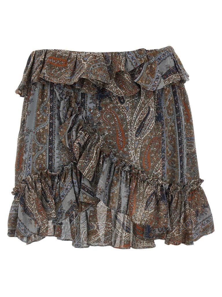 All over print skirt
