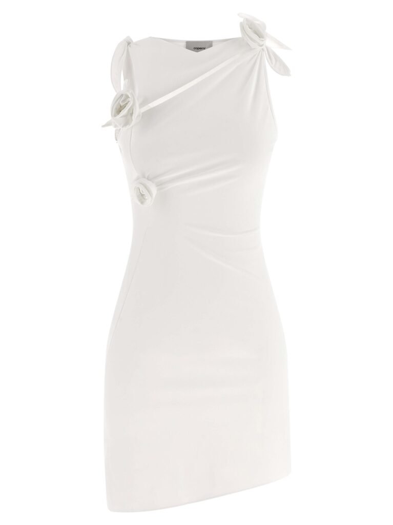 Asymmetric Flower' dress