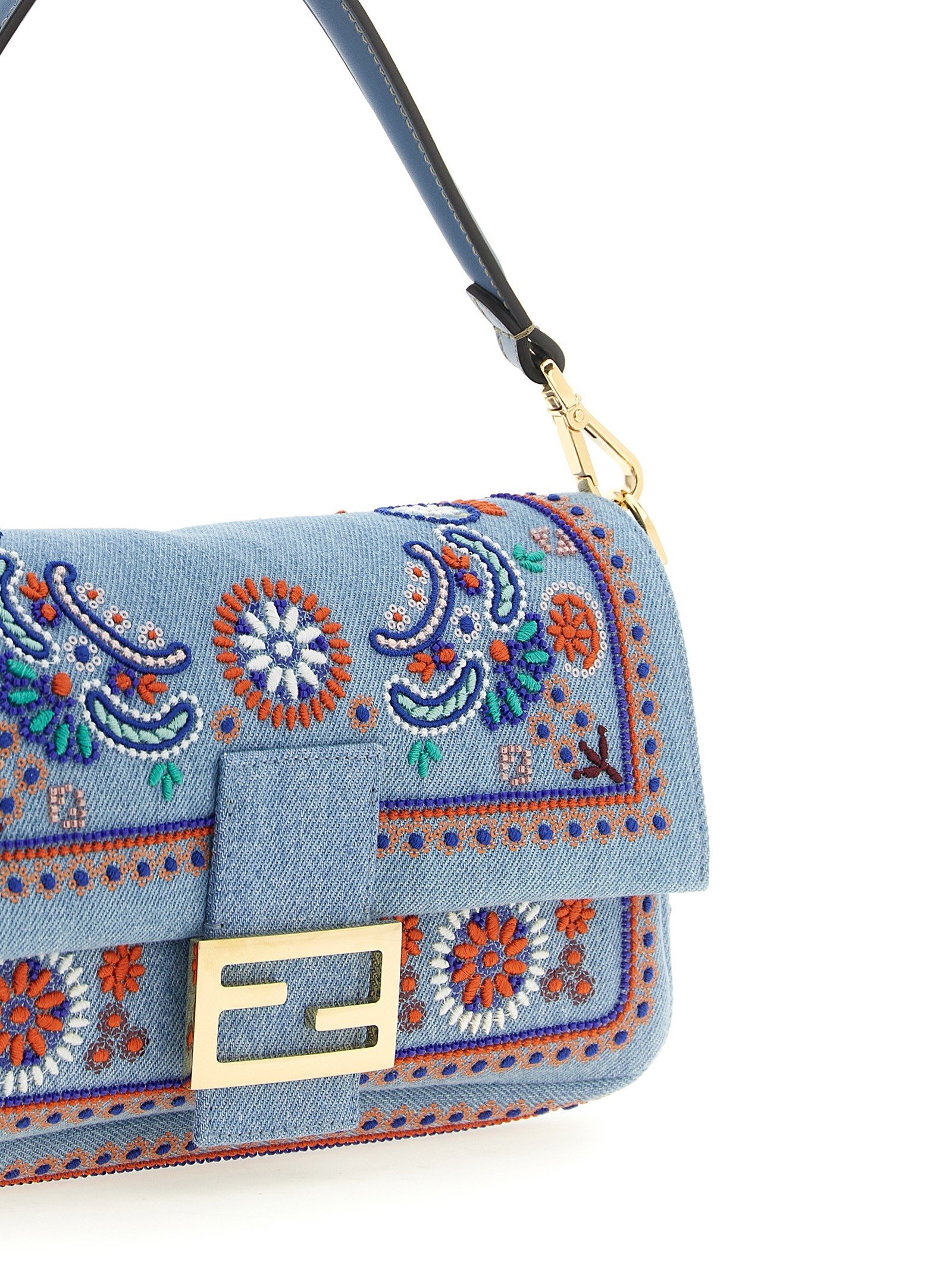 'Baguette®' medium shoulder bag - Image 4