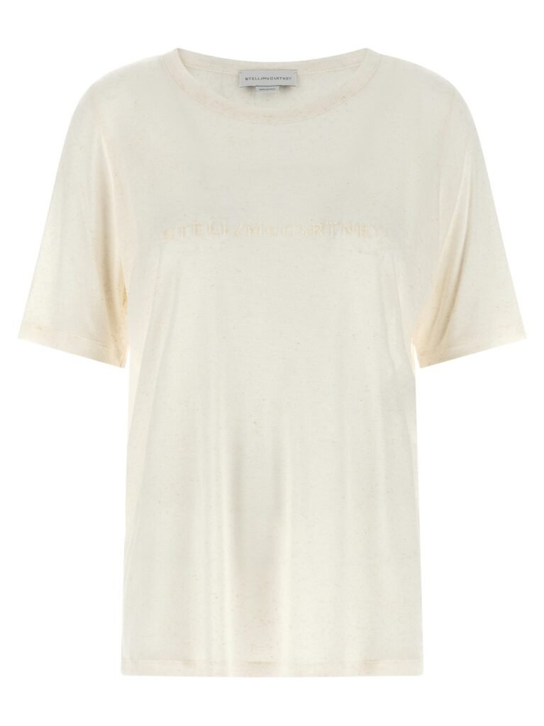 Beads embroidery t-shirt