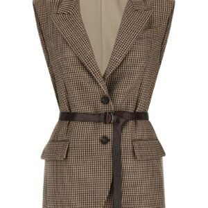 Belted vest