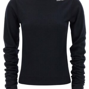 Boat neckline sweater