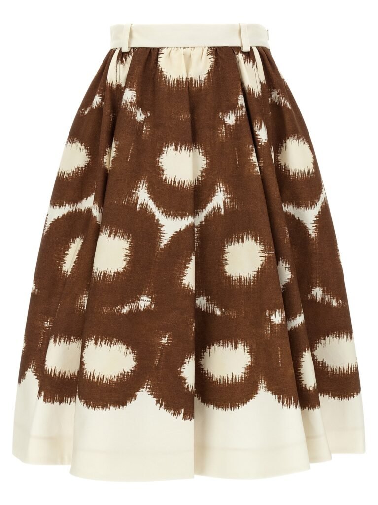 Canvas skirt