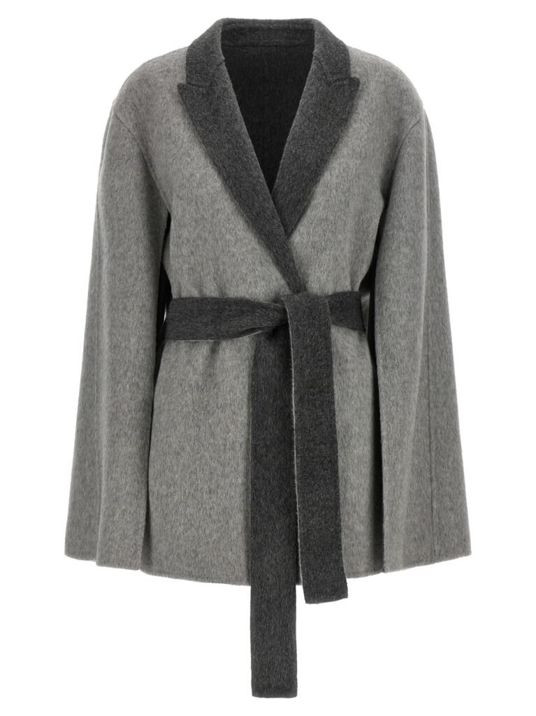 Cardigan with cape sleeves