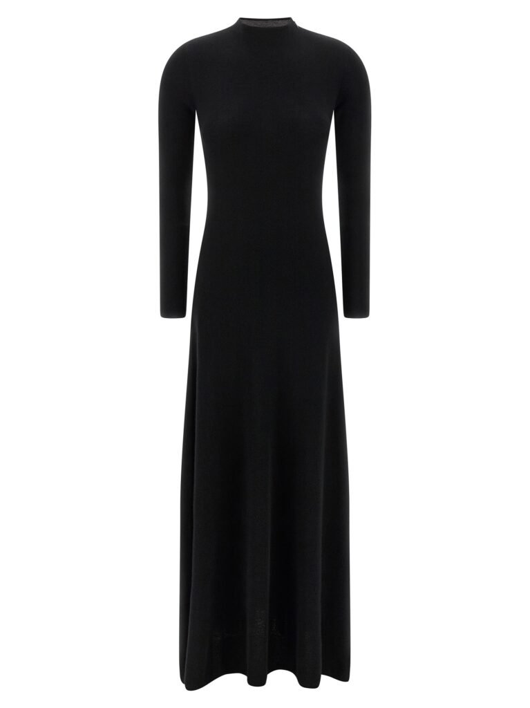 Cashmere and silk dress