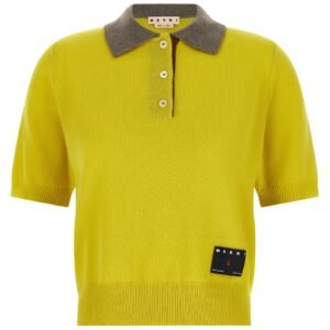 Cashmere polo shirt
