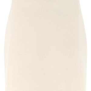 Cashmere scuba skirt