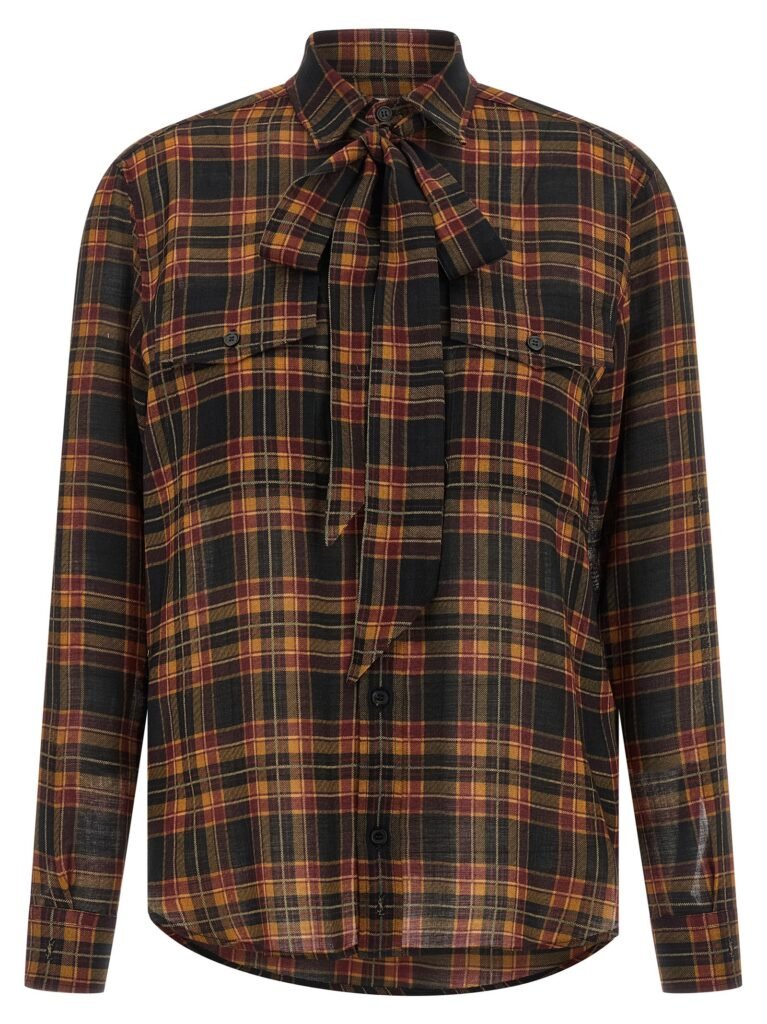 Cassandre' lavallière shirt