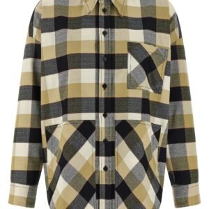 Check pattern shirt