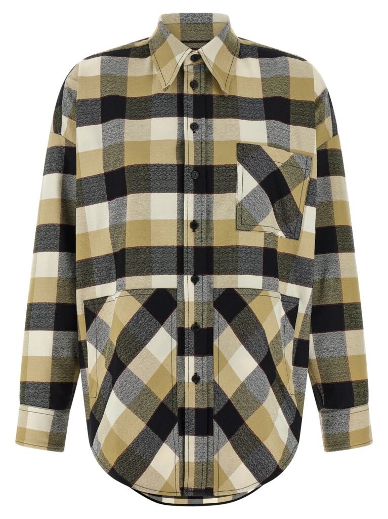 Check pattern shirt