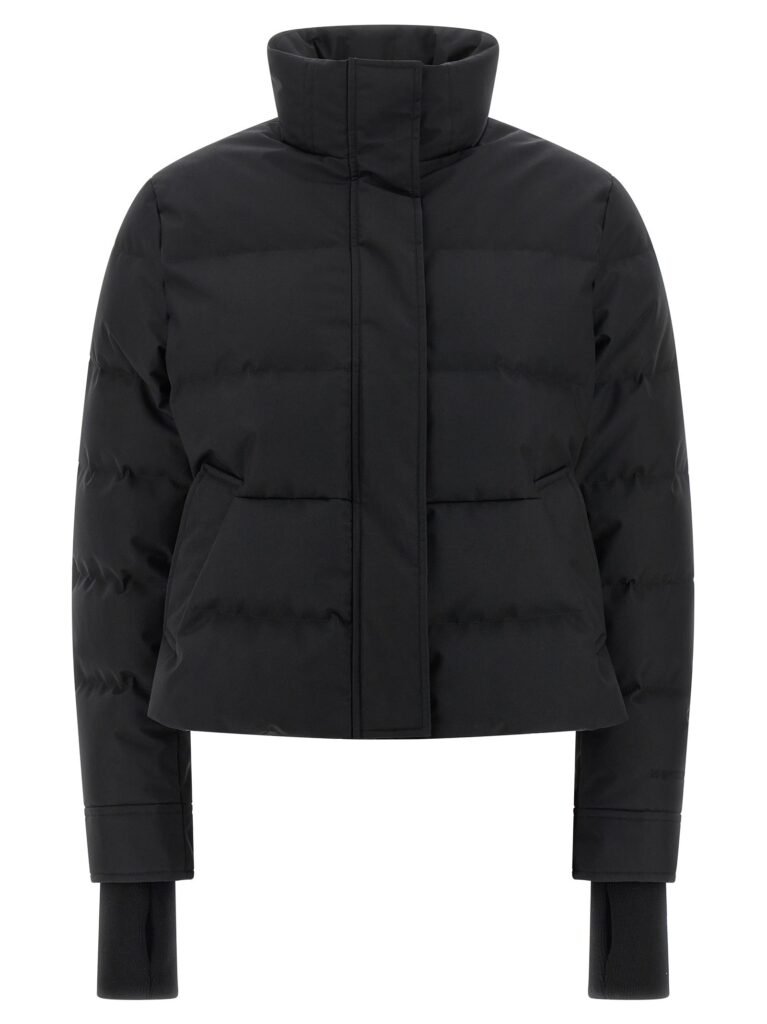 Cropped down jacket